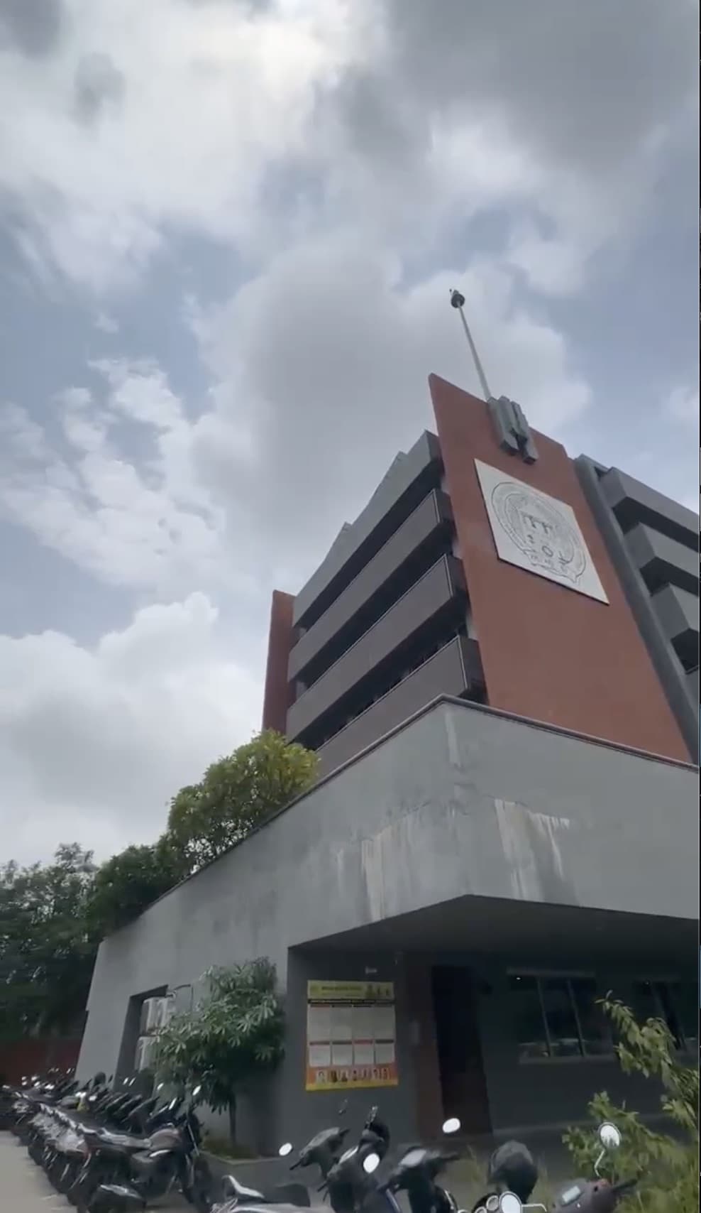 An Ahmedabad Municipal Corporation zonal office building
